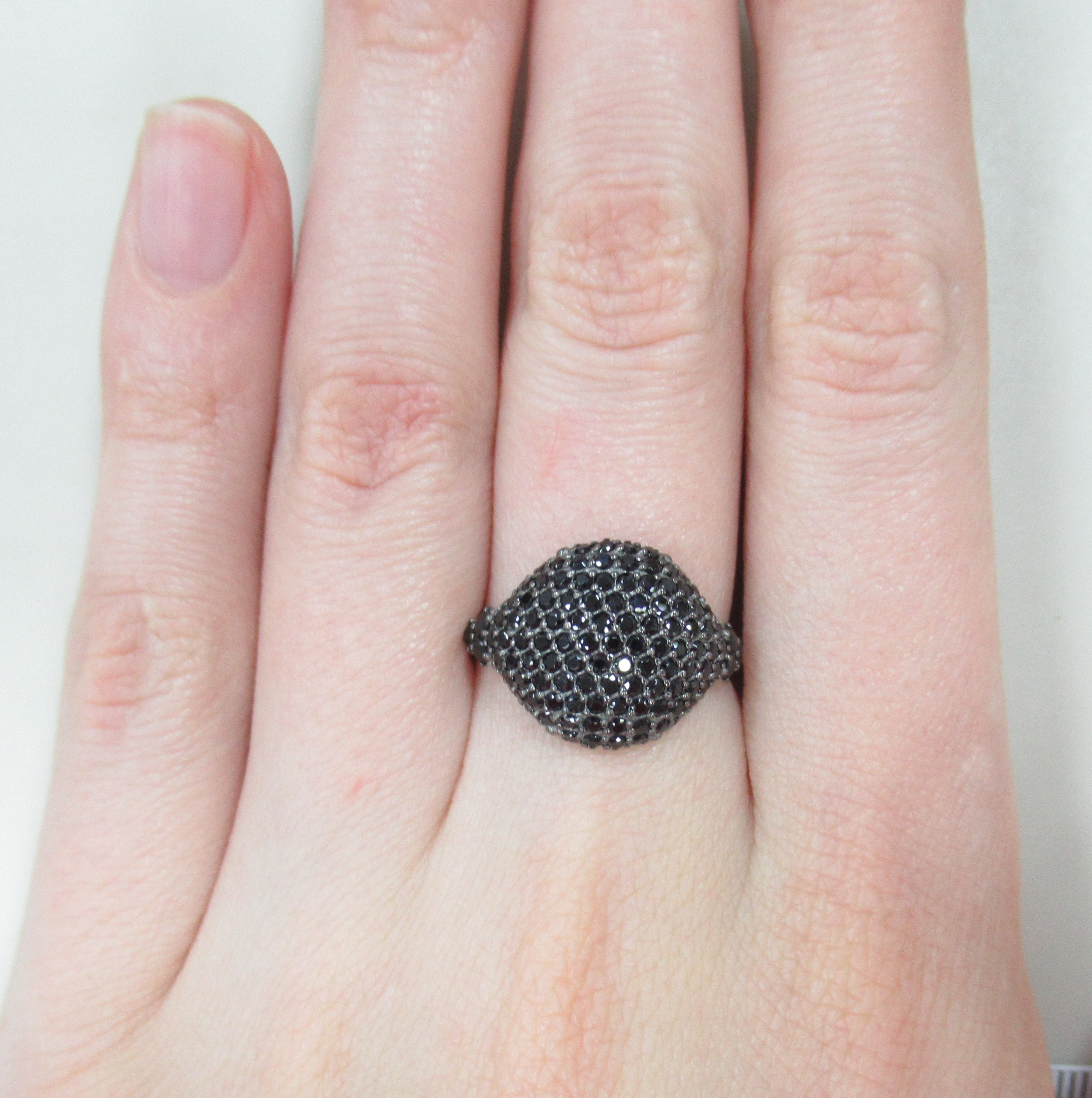 Серебряное кольцо со шпинелью